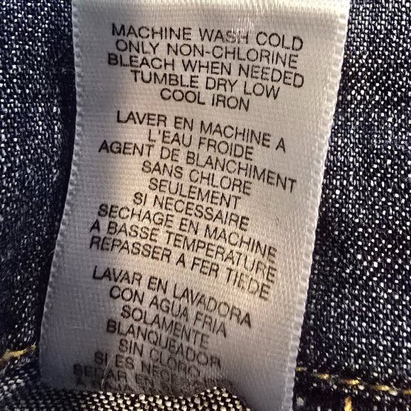 Michael Michael Kors Wide Leg Jeans - Dark Wash - Picture 9 of 9